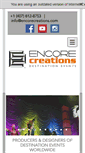 Mobile Screenshot of encorecreations.com